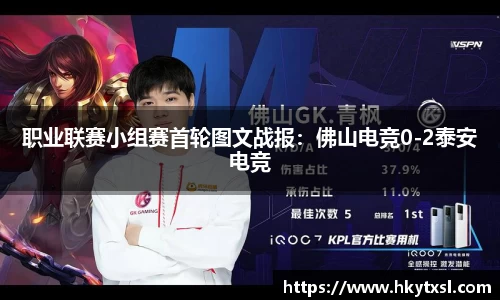 职业联赛小组赛首轮图文战报：佛山电竞0-2泰安电竞